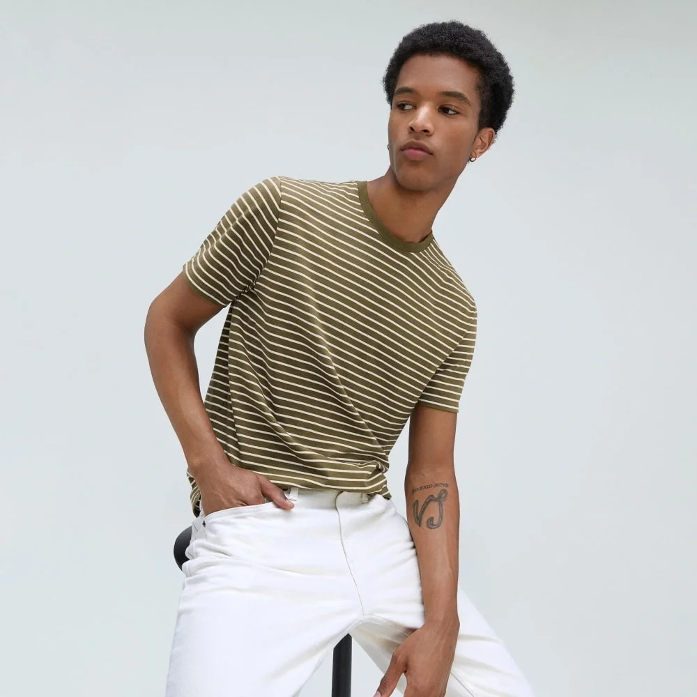 Everlane Uniform The Organic Cotton Crew size medium - Picture 4 of 14